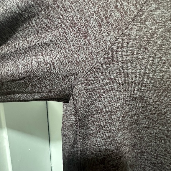 Athleta Uptempo Women's Heathered Purple Hoodie Size Small Top - Picture 4 of 6